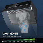 Sndoas 30in Under Cabinet Range Hood 900cfm Tempered Glass 3-speed Touch Control. Fixed Price $250.99.