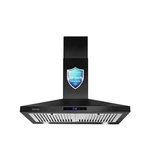 Sndoas Black Range Hood 30 Inch,stainless Steel Wall Mounted Kitche... Fast Ship. Fixed Price $200.81.