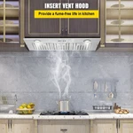 Insert Range Hood, 800cfm 3-speed, 36 Inch Stainless Steel Built-in Kitchen Vent. Fixed Price $243.98.