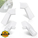 Wadoy Rv Gutter Spouts With Extensions White Left/right Pair. Fixed Price $20.00.