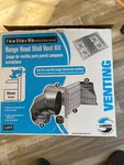 7" Range / Microwave Hood Vent Kit For Wall - Lambro L377. Fixed Price $40.00.