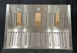 Heat Grills Al-t7248-12 48" Vera Outdoor Hood, 1250 Cfm, Baffle Filter, 304 Grad. Fixed Price $1702.50.