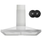 Firegas Wall Mount Range Hood 30 Inch With Ducted/ductless Convertible, 450 Cfm. Fixed Price $169.99.