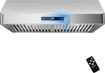 30" Under Cabinet Range Hood, 900 Cfm, Remote Control, Ductless Convertible. Fixed Price $449.99.