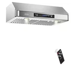 Iktch Ikco1-36 Range Hood W/ Remote Stainless Steel, Gesture Control & Light. Fixed Price $249.99.