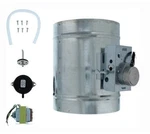 Zephyr Mua006a 6 Inch Round Universal Make Up Air Damper Kit Nib #159943 So. Fixed Price $199.00.