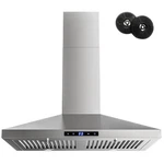Firegas Range Hood 30 Inch, Wall Mount Kitchen In Stainless Steel With D.... Fixed Price $235.88.
