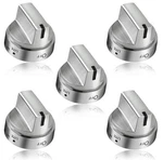 5 Pack Qrinnovations Wb03x24818 Stainless Steel Replacement Gas Stove Knobs New. Fixed Price $22.00.