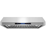 Cosmo Cos-3690 Stainless Steel Under-cabinet Range Hood Silver Led Touch Control. Fixed Price $280.00.