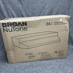 Broan Nutone Exhaust Fan For Under Cabinet 2 Speed 4 Way Range Hood 24in Black. Fixed Price $54.97.