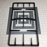 Fisher Paykel Side Cooktop Burner Grate Trivet 531858 531369p *grease Stains* #2. Fixed Price $125.95.