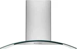 Frigidaire Fhpc4260lsa 42" Glass Canopy Island Hood W/ 400cfm Blower - Stainless. Fixed Price $225.00.