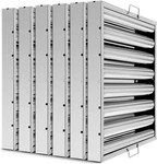 Hood Filters 430 Stainless Steel 19.5w X 19.5h Inch, 7 Grooves #1354w T7-2. Fixed Price $79.99.