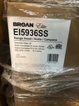 Broan Ei5936ss - 500 Cfm 36"w Wide Stainless Steel Island. Fixed Price $839.99.