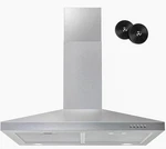 30" Stainless Steel Wall Mount Range Hood With Led & 3-speed Fan. Fixed Price $200.99.