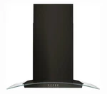 Whirlpool Wvw51uc0hv 30 Inch Concave Glass Wall Mount Range Hood Black New!. Fixed Price $734.00.