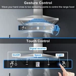 Zomagas 30in Stainless Steel Wall-mounted Kitchen Range Hood Gesture/touch. Fixed Price $118.99.