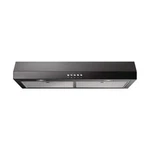 30 In. 320 Cfm Convertible Under Cabinet Range Hood In Black. Fixed Price $325.12.