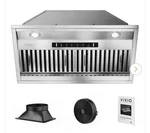 Vikio 42" 900 Cfm Convertible Range Hood Stainless Steel Baffle Filter. Fixed Price $364.99.