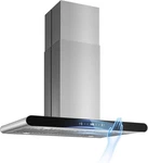 Tiesay 36" Island Range Hood, 700 Cfm, Touch Control, Ducted/ductless. Fixed Price $833.99.