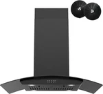 36" Island Range Hood 700 Cfm, Ducted/ductless, 3-speed Fan & Led Lights. Fixed Price $604.99.