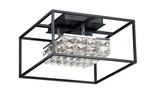 Et2 E23300-20 Black Zephyr 16"w Integrated Led Flush Mount Ceiling Fixture. Fixed Price $838.00.