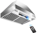 Oneeon 30 Inch Insert Range Hood 600 Cfm Ducted Stainless Kitchen Vent Led. Fixed Price $255.00.
