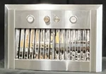 Avallon Arhw36paa 205 - 600 Cfm 36"w Wall Mounted Range Hood Stainless Steel. Fixed Price $585.00.