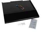 Greystone - 13" Rv Range Hood With Sloped Front Black. Fixed Price $75.00.