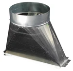 Air King Oa10vd 10" Round Galvanized Steel Vertical Outletpter. Fixed Price $68.94.