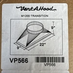 Vent A Hood M1200 Transition. Vp566. Fixed Price $31.99.