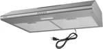 30" Under Cabinet Range Hood With 3-speed Fan, Led Light & Charcoal Filter. Fixed Price $183.99.