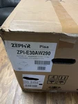 Zephyr Zpi-e30aw290 Built-in Range Hood Cabinet Insert 30" White Glass Metal. Fixed Price $98.00.
