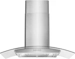 Cosmo 668a900 36 Wall Range Hood 380 Cfm Ducted Glass Chimney Kitchen Stove Vent. Fixed Price $234.00.