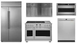 Ge Cafe Stainless Pro Package With 48" Refrigerator & Dual Fuel Range. Fixed Price $26273.00.