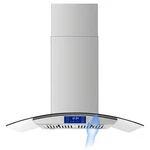 Island Range Hood 36 Inch 700cfm Gesture Touch Control Stainless Steel Joeaonz. Fixed Price $514.99.