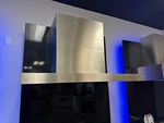 Cwsh3-2/036-33 Ss 36" 600 Cfm Wall Mount Range Hood 8 Foot Ceiling Store Displa. Fixed Price $3400.00.