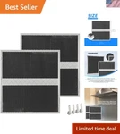 2-pack Type Xd Charcoal Filter Kit With Clips - Perfect For Broan Range Hoods. Fixed Price $62.99.