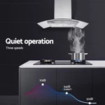 Tieasy 36 In Island Range Hood Stainless Steel 900cfm Tempered Glass 3-speed New. Fixed Price $294.09.