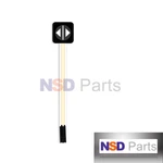 Ge Wb24x10115 Range Hood Switch Membrane Blk Ps953533 Wb25x10115. Fixed Price $8.84.