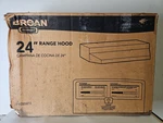 Broan F4024 160 - 190 Cfm 24"w Wide Steel Under Cabinet Range Black. Fixed Price $56.97.