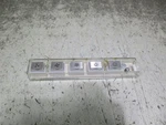 Broan Range Hood Push Button Control Cracked Case Part # Gla2303ss. Fixed Price $75.00.