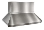 Best Ip29m42sb 42" Pro Style Island Chimney Range Hood 4 Speed Stainless Steel. Fixed Price $2399.99.