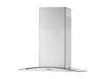 Whirlpool 30" Curved Glass Wall-mount Canopy Range Hood With Light In Stainless. Fixed Price $499.95.