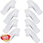 Wadoy Rv Gutter Spouts White Rain Extensions 4 Left Right. Fixed Price $27.99.