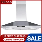 Zomagas 0375a 30 Inch Wall Mount Range Hood Vent 450cfm Touch Control W/led New. Fixed Price $139.99.