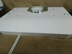 Broan 30" Inch Under Cabinet Range Hood Antero White, Fan, Two Lights #clsc130ww. Fixed Price $99.99.