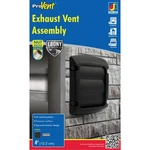 Dundas Jafine Provent 4 In. Black Louvered Dryer Vent Hood Blh4blkzw6. Fixed Price $13.79.