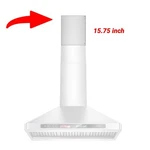 Range Hood Chimney Extensions 15.75 Inch For Brano Tsr07b. Fixed Price $85.00.