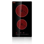Vevor 12 In. Electric Cooktop W/ Sensor Touch Control, Timer & Child Lock, Black. Fixed Price $99.95.